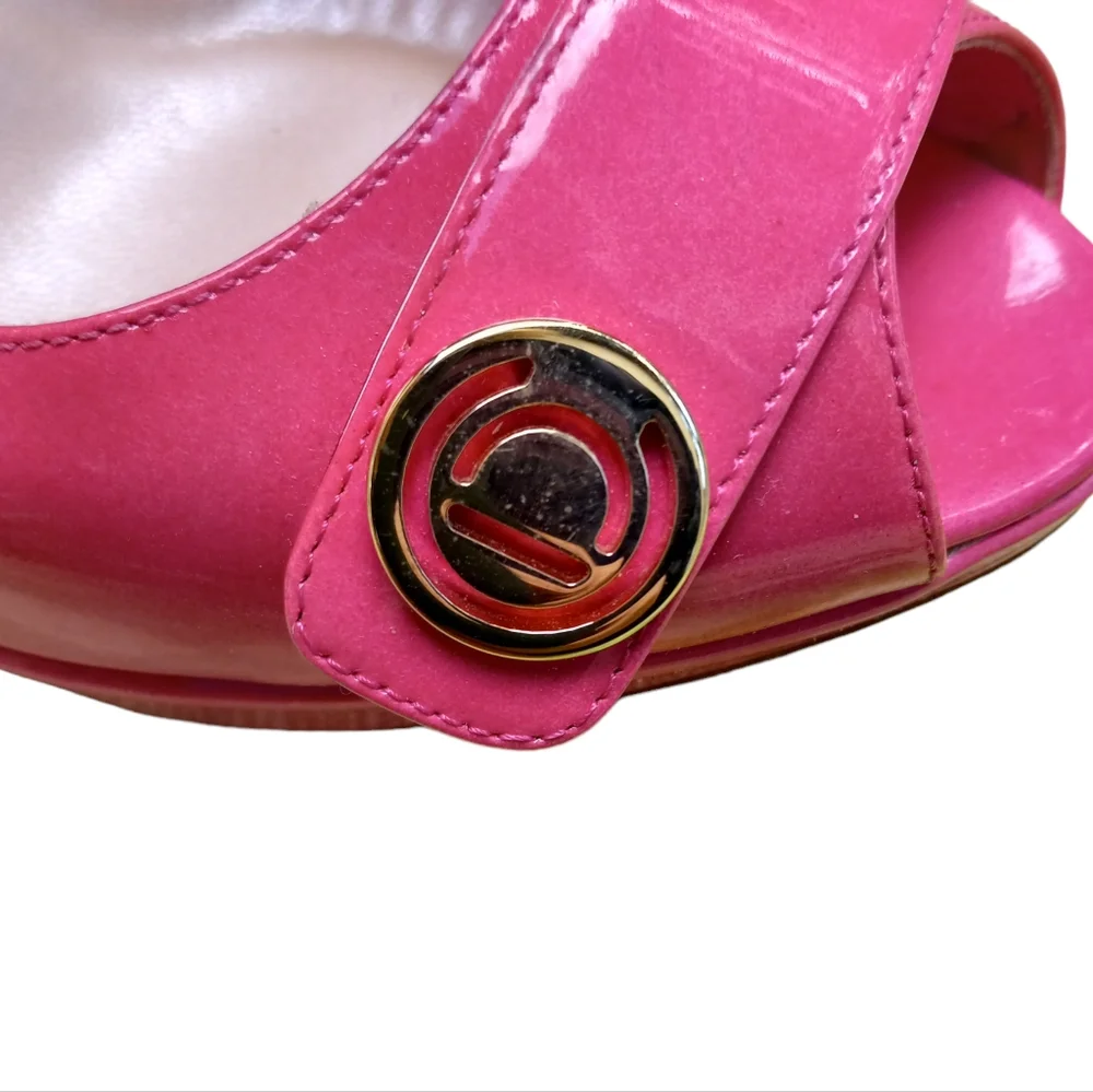 Christian Dior Pink 8 stiletto 👠 Heels mismatch 8 + 8.5 - Picture 7 of 7